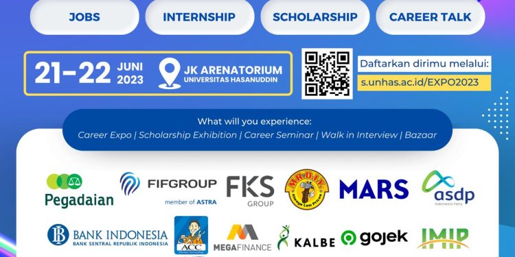 Unhas Career Expo Akan Hadirkan Puluhan Perusahaan