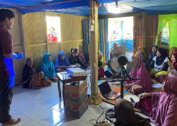 KKNT Attang Salo Berdayakan Masyarakat Buta Aksara Lewat Kelas Literasi