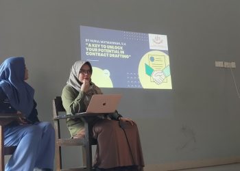 Klub Belajar Alsa Local Chapter Unhas Bahas Strategi Lomba Penyusunan Kontrak
