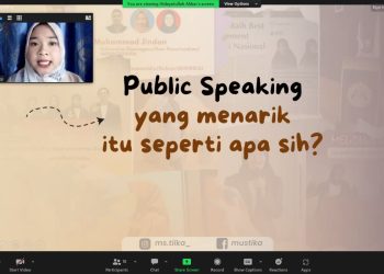 WeTraining Welcome09 SMFT Unhas Bagikan Tips Berbicara di Depan Umum