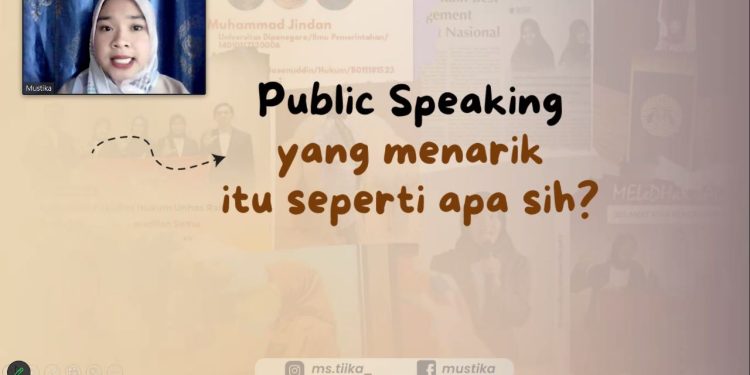 WeTraining Welcome09 SMFT Unhas Bagikan Tips Berbicara di Depan Umum