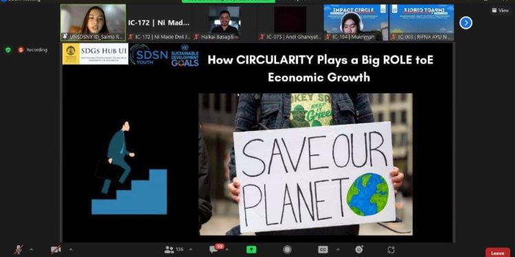 Webinar Aiesec Unhas Bahas Pengaruh Usaha Kecil terhadap SDGs