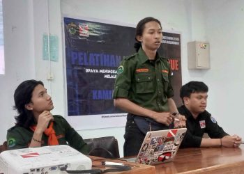 Cetak Penyelamat Laut, MSDC FIKP Unhas Inisiasi Pelatihan Water Rescue