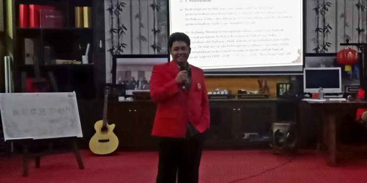 PKKMB Prodi BMKT Sebut Sederet Prospek Kerja Lulusan Sastra Mandarin