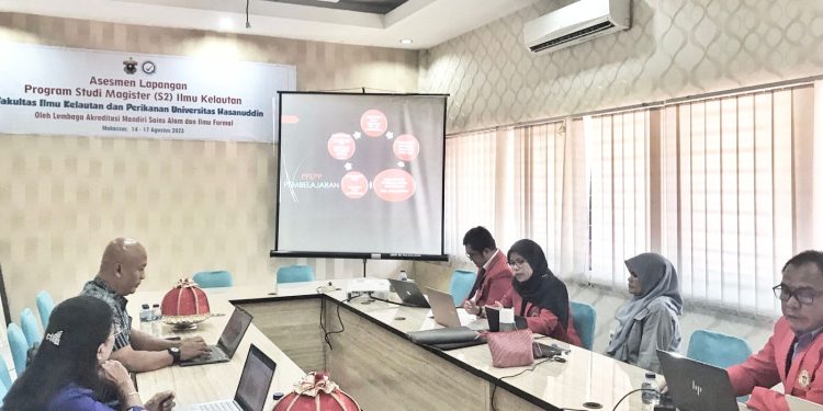 Lamsama Laksanakan Asesmen Lapangan pada Program S2 Ilmu Kelautan FIKP Unhas