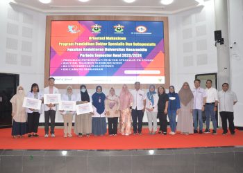 Penutupan Orientasi Mahasiswa PPDS Tuai Pesan Positif dari Dekan FK Unhas