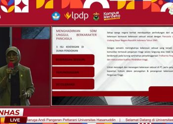 Unhas Kenalkan Satgas PPKS kepada Peserta PMM Angkatan 3