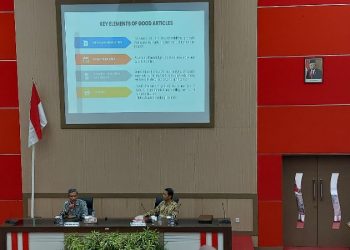 BI Goes to Campus Unhas, Sampaikan Kiat Menulis Jurnal Terindeks Scopus