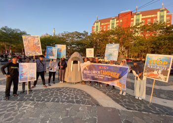 MSDC Unhas Kampanyekan Pelestarian Kehidupan Laut Lewat Reef Check 2023