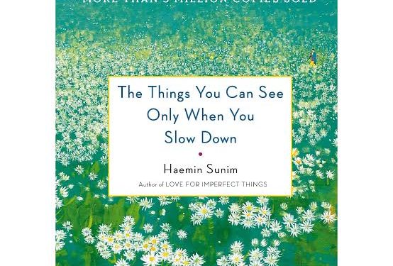 The Things You Can See Only When You Slow Down: Prinsip Menjalani Hidup dengan Sepenuhnya