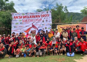 KSR PMI UNHAS Tebar Kebaikan Kemanusiaan di Maros