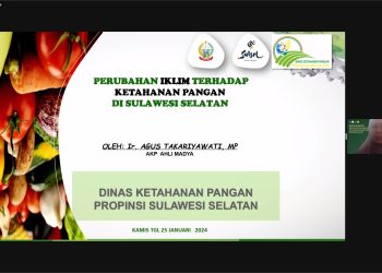 Webinar HIMAGRO Bahas Pentingnya Ketahanan Pangan di Tengah Perubahan Iklim