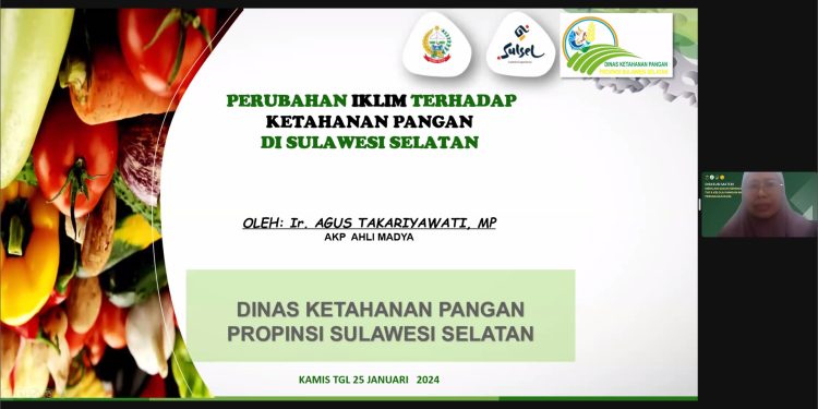 Webinar HIMAGRO Bahas Pentingnya Ketahanan Pangan di Tengah Perubahan Iklim