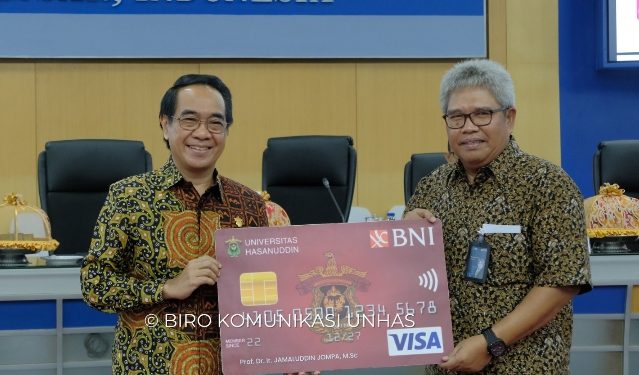Unhas dan BNI Resmikan Kartu Kredit Eksklusif untuk Komunitas Akademis