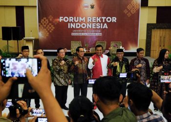 Forum Rektor Indonesia Teken Deklarasi Pemilu Aman dan Damai