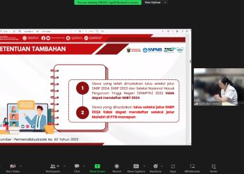 Sosialisasi SNPMB Unhas Sampaikan Beberapa Ketentuan Tambahan SNBP 2024