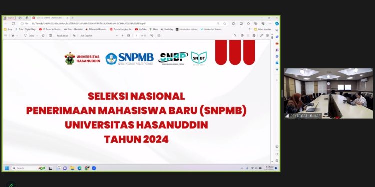 Akademik Unhas Umumkan Jadwal dan Syarat Pilihan Prodi SNBP 2024