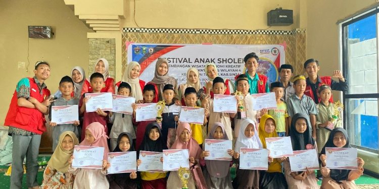 Posko 3 KKN-T Unhas Adakan Festival Anak Saleh di Desa Pattongko