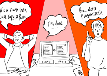 Original illustration: IDENTITAS/Nur Alya Azzahra. Translated by: Nabila Rafiqah Awaluddin