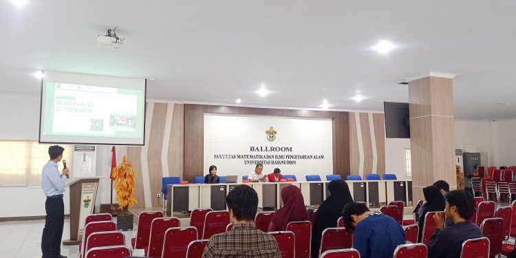 Perusahaan QMB New Energy Sosialisasikan Beasiswa S2 untuk Mahaswa Unhas ke China