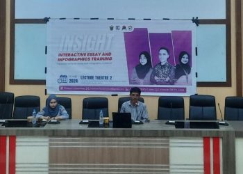 Himastat FMIPA Unhas Adakan Seminar Penulisan Esai dan Infografis