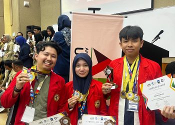 Tim Faperta Unhas meraih penghargaan pada Southeast Asian Agricultural Engineering Student Chapter - Annual Regional Convention (ARC 2024). Foto: Dokumentasi Pribadi.