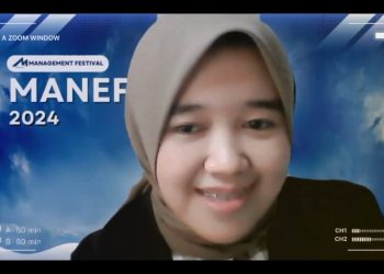 Sesi diskusi dalam Talkshow National Manefest oleh Nadya Septiani Sahas, Minggu (19/5). Foto: Tangkapan Layar.