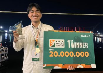Muh. Alief Rivaldi Maulana, Juara 1 Lomba Business Case Kalla Future Leaders 2024. Foto : Dokumentasi pribadi