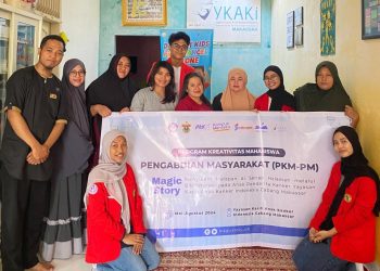 Atasi Kecanduan Gawai pada Anak, Tim PKM-PM Unhas Gagas Program Magic Story