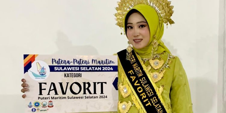 Mahasiswa FIKP Unhas Peroleh Juara Favorit Pemilihan Putra Putri Maritim Sulsel 2024