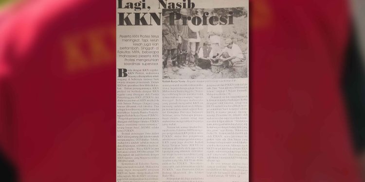 KKN Profesi, Riwayatmu Kini