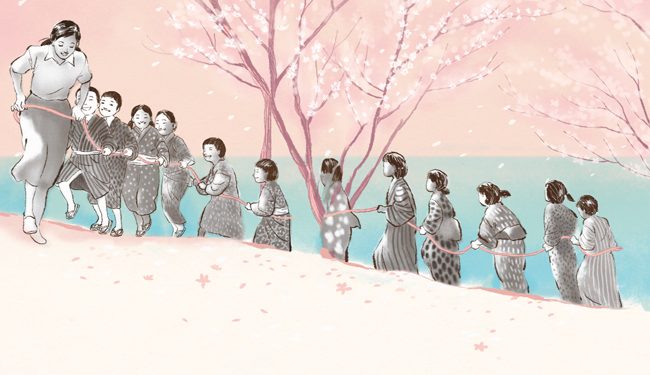 Novel Dua Belas Pasang Mata Karya Sakae Tsuboi