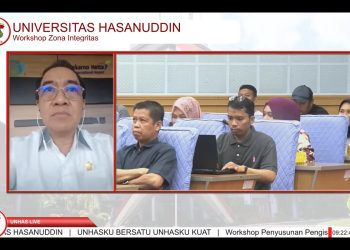 Pastikan Birokrasi Bersih, Unhas Adakan Workshop Terkait Zona Integritas