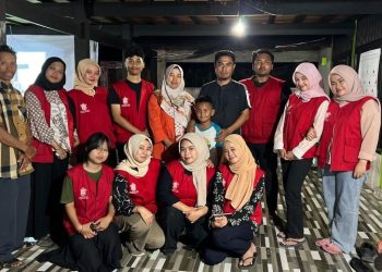 Foto bersama setelah kegiatan ramah tamah KKN Profesi Pinrang. Foto: Dokumentasi Pribadi.