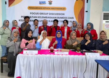 Foto bersama Tim LPPM Unhas dengan peserta FGD. Foto: Dokumentasi Pribadi.