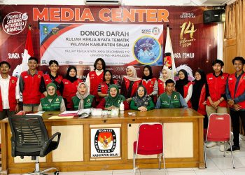 Penuhi Pasokan Darah, Mahasiswa KKN Gelar Donor Darah di Kabupaten Sinjai