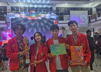 Tim Agroteknologi Unhas peroleh Juara 2 di Expo & Talkshow 2024 oleh Universitas Kristen Indonesia Toraja, Sabtu (24/08). Foto : Dokumentasi Pribadi