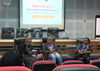 Bincang Buku di Unhas Kupas Pemikiran Denny JA terkait Pola Kepemimpinan Indonesia