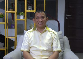 Guru Besar Fakultas Hukum (FH) bidang Hukum dan Kriminologi sekaligus sebagai Ketua Pengawas Keamanan dan Ketertiban Unhas, Prof Dr Amir Ilyas SH MH. Foto: IDENTITAS/Otto Aditia.