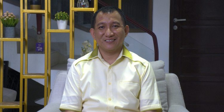 Guru Besar Fakultas Hukum (FH) bidang Hukum dan Kriminologi sekaligus sebagai Ketua Pengawas Keamanan dan Ketertiban Unhas, Prof Dr Amir Ilyas SH MH. Foto: IDENTITAS/Otto Aditia.