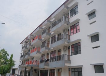 Gedung Rumah Susun Mahasiswa (Rusunawa) Unhas. Foto: IDENTITAS/AZZ.