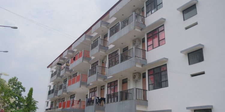 Gedung Rumah Susun Mahasiswa (Rusunawa) Unhas. Foto: IDENTITAS/AZZ.