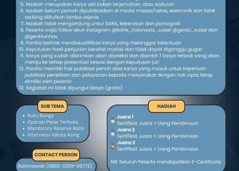 Poster GenBI National Essay Contest 2024