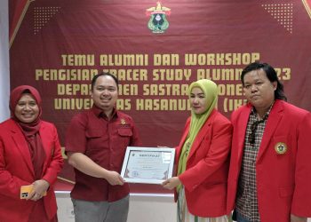 Departemen Sasindo Unhas Optimalisasi Data Alumni pada Workshop Tracer Study