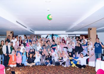 Halalbihalal yang dilakukan oleh IKAFE D3 Unhas angkatan 1995 di Hotel Swissbell Panakkukang pada 25 April 2023. Foto: Dokumentasi Pribadi.