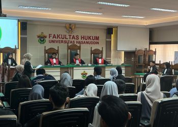 Kokur Peradilan Semu FH Unhas Terapkan Praktik Hukum ke Mahasiswa Baru