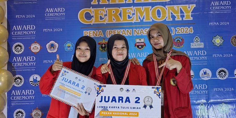 Usung Aplikasi E-Green, Tim Mahasiswa Unhas Juara 2 Lomba KTI Nasional