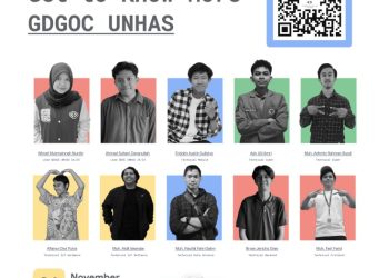 Poster Info Session GDGoC Universitas Hasanuddin