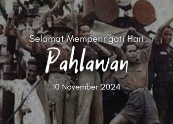 Ucapan: Selamat Memperingati Hari Pahlawan Nasional 2024
