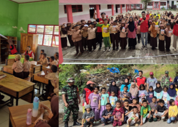 Edukasi Cinta Lingkungan Generasi Muda (ECOGEN) di SD Negeri 6 Batang, Senin – Sabtu (06-18/01). Foto: Dokumentasi pribadi
